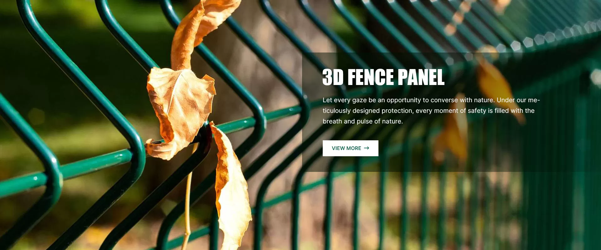 3D Fence Panel