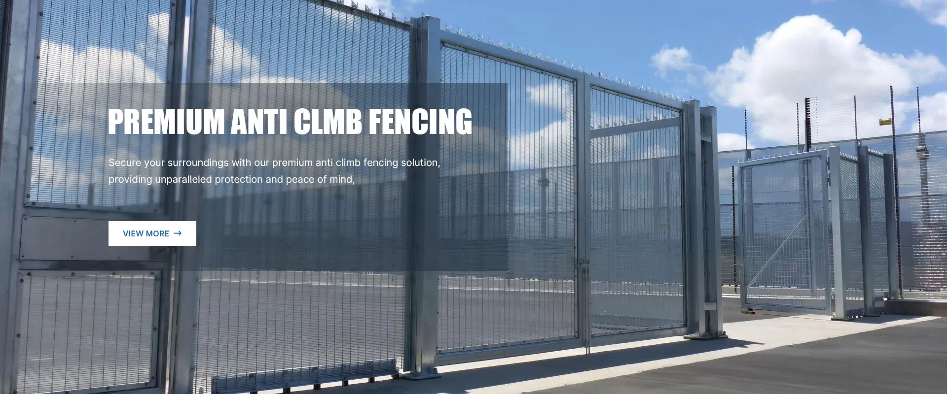 Anti Climb Fence